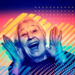 Beyond the Surface: Riding the Waves of Age with Unapologetic Joy 8 A woman in her fifties surfing in the warm Arabian Sea, embodying strength and joy.