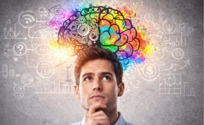 A human brain with gears and circuits, symbolizing emotional intelligence in an AI-driven world.