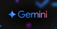 Illustration of Google Cloud API keys and the Gemini AI logo, symbolizing a security vulnerability.