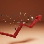 America's Persistent Pinch: Why 'Cooling' Inflation Still Burns Household Budgets 6 A person looking stressed while checking grocery prices at a supermarket, symbolizing the daily grind of inflation.