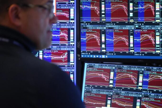 Institutional investors exploring yield-generating strategies in the cryptocurrency market, symbolized by digital assets and financial charts.