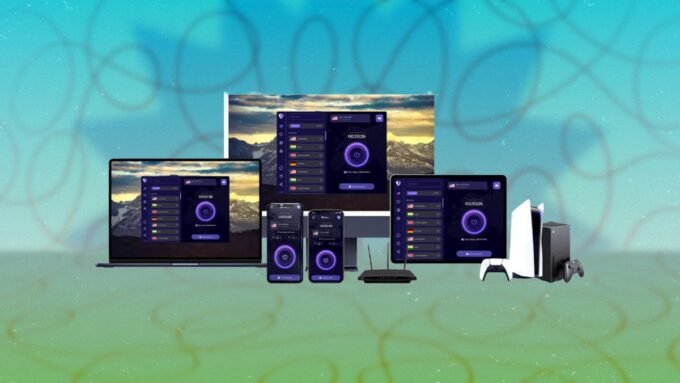 iProVPN logo with a secure lock icon, representing digital privacy and a five-year subscription deal.