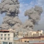 Triple Alliance Contre Téhéran : L'Europe Prête à l'Action Défensive pour Démanteler l'Arsenal Iranien 4 Leaders européens (Macron, Scholz, Sunak) discutant de la stratégie de défense contre l'Iran.