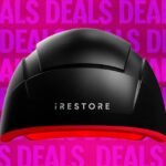 Unlock Thicker Hair: iRestore Elite Helmet + Battery System Sees Major Price Drop 6 iRestore Elite Helmet and Battery for at-home hair growth treatment