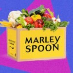 Marley Spoon meal kit ingredients and packaging
