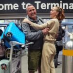 Map of the Middle East showing travel routes and areas affected by conflict, with flags representing countries involved in repatriation efforts.