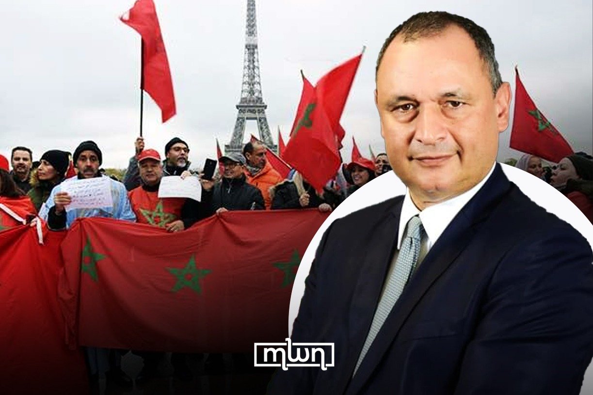 Morocco's Minister of Industry and Trade, Ryad Mezzour, speaking publicly at an event.