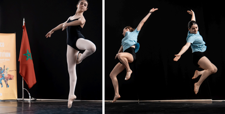 Jeunes danseurs sur scène, symbolisant la diversité des styles du Morocco Dance Competition