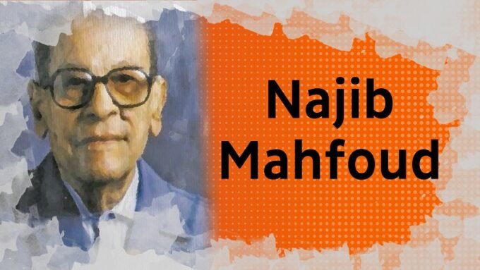 Najib Mahfoud : Le Nobel Égyptien, entre Lumière Littéraire et Ombre Fanatique 9 Portrait de Najib Mahfoud, écrivain égyptien et lauréat du prix Nobel de littérature.