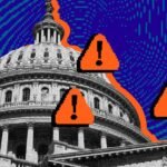 Illustration depicting a digital ID card or age verification process on a smartphone screen, symbolizing online age gating.