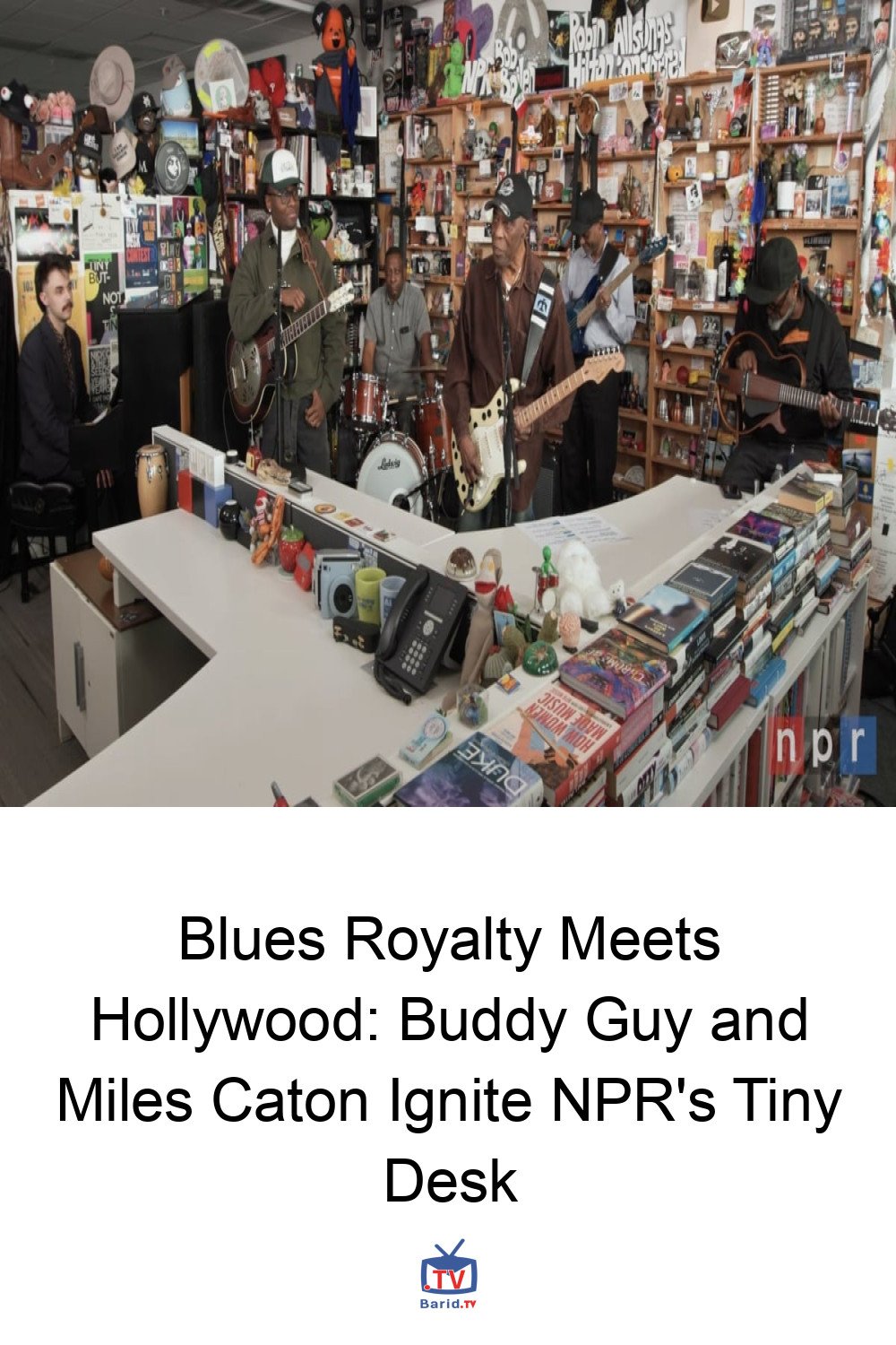 Blues Royalty Meets Hollywood: Buddy Guy and Miles Caton Ignite NPR's Tiny Desk 4 Pinterest Hidden