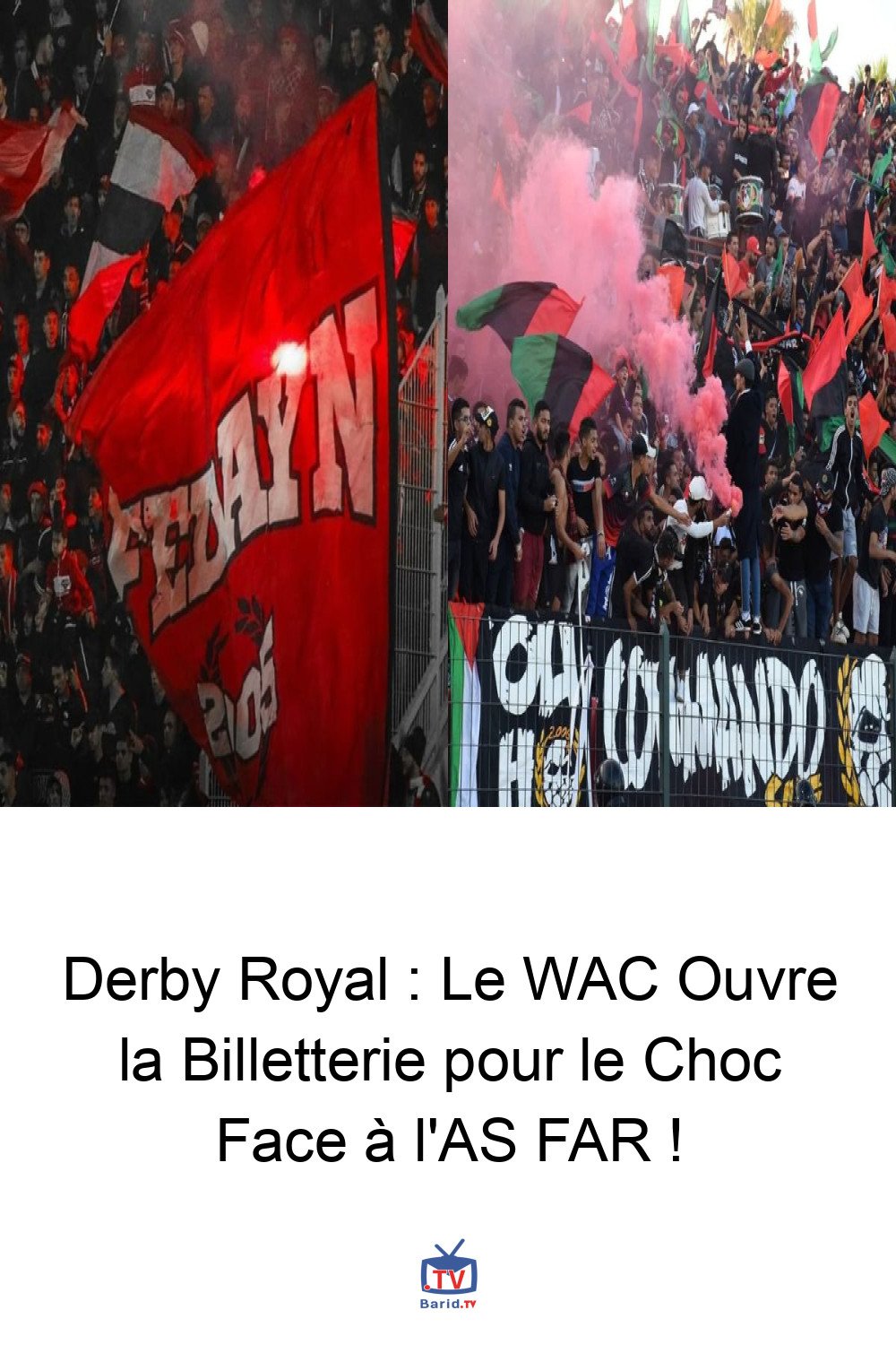 Derby Royal : Le WAC Ouvre la Billetterie pour le Choc Face à l'AS FAR ! 4 Pinterest Hidden