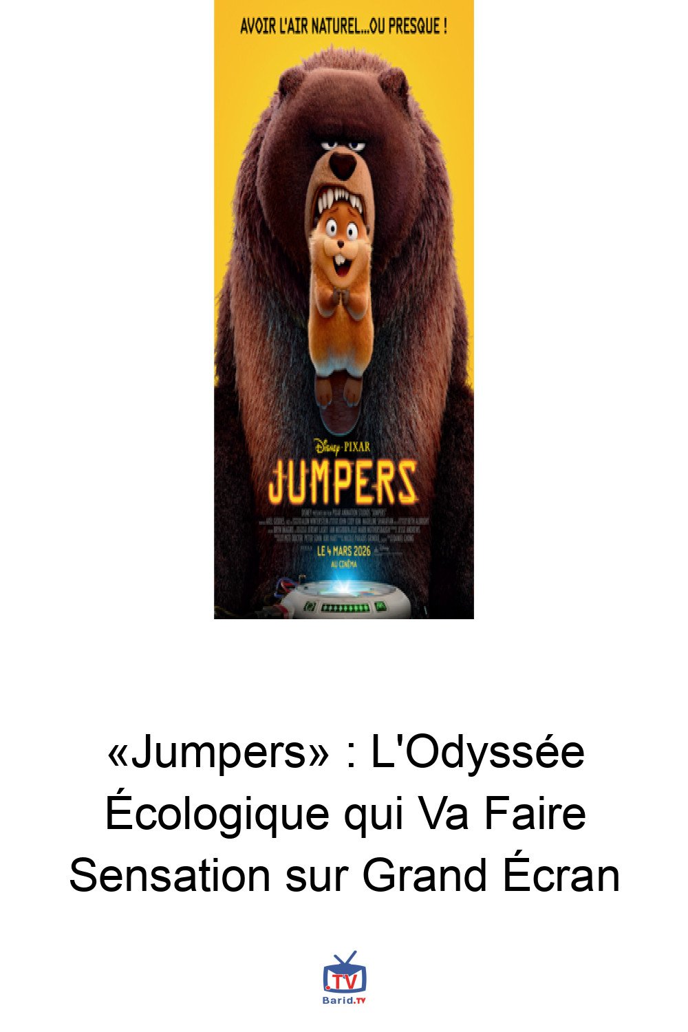«Jumpers» : L'Odyssée Écologique qui Va Faire Sensation sur Grand Écran 4 Pinterest Hidden