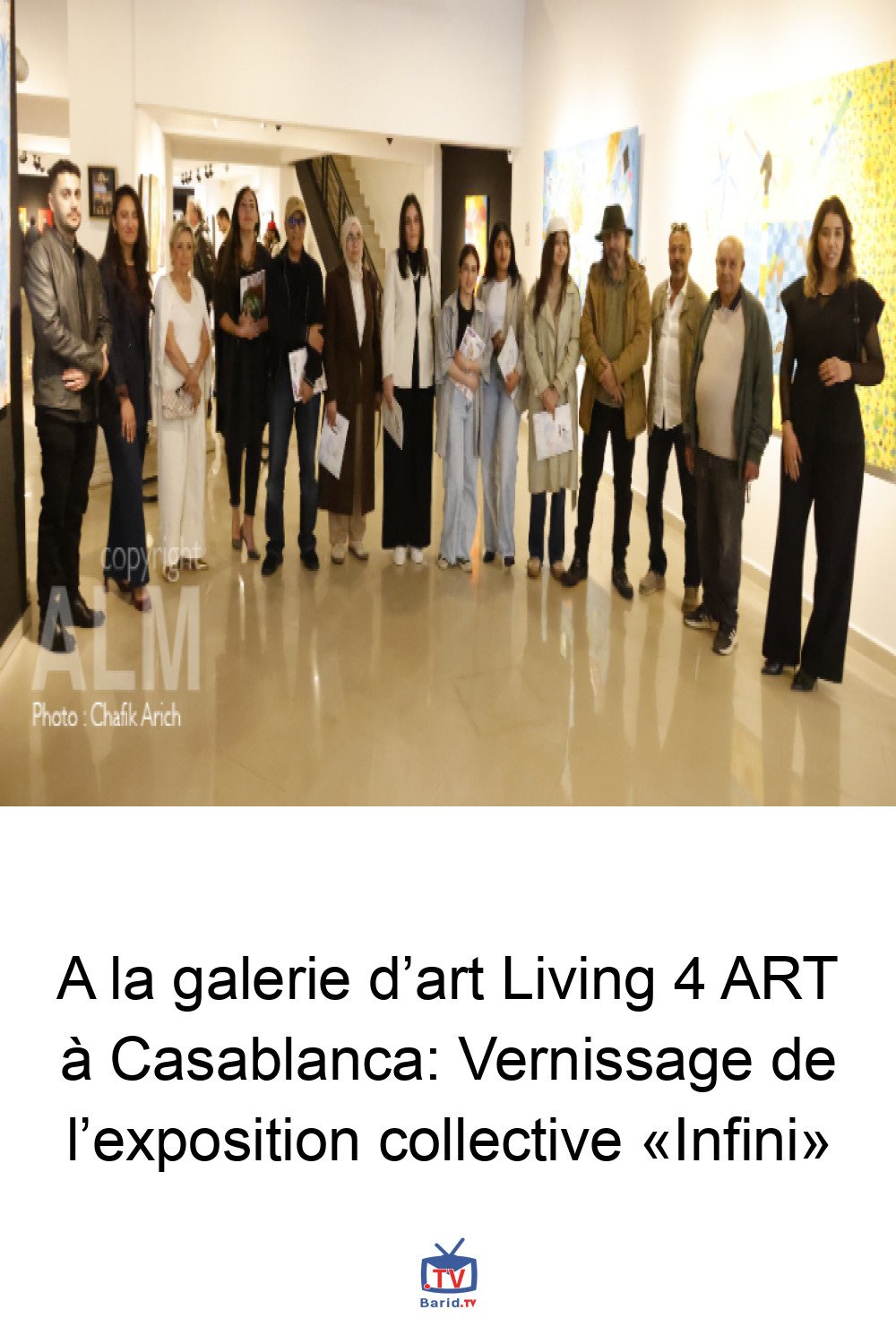 A la galerie d’art Living 4 ART à Casablanca: Vernissage de l’exposition collective «Infini» 4 Pinterest Hidden