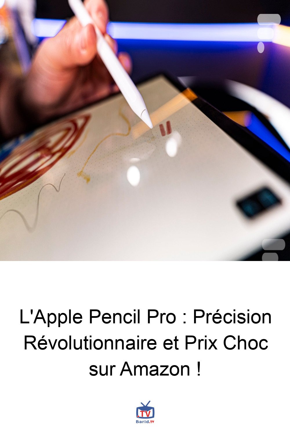 L'Apple Pencil Pro : Précision Révolutionnaire et Prix Choc sur Amazon ! 4 Pinterest Hidden