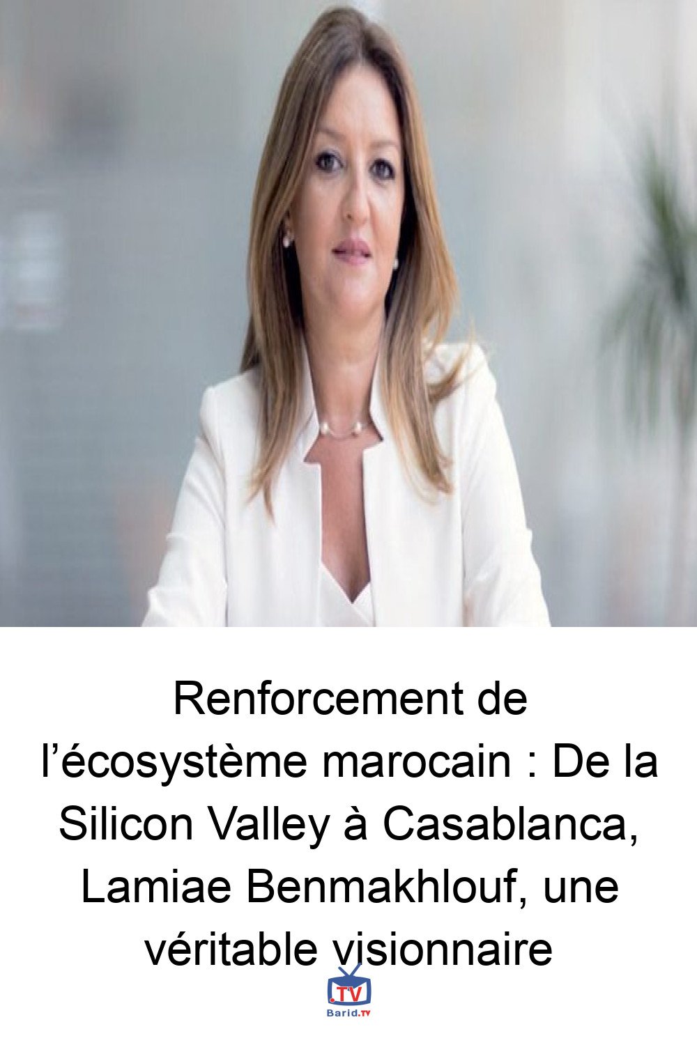 Renforcement de l’écosystème marocain : De la Silicon Valley à Casablanca, Lamiae Benmakhlouf, une véritable visionnaire 4 Pinterest Hidden