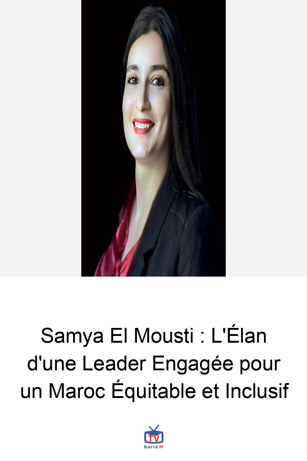 Samya El Mousti : L'Élan d'une Leader Engagée pour un Maroc Équitable et Inclusif 4 Pinterest Hidden
