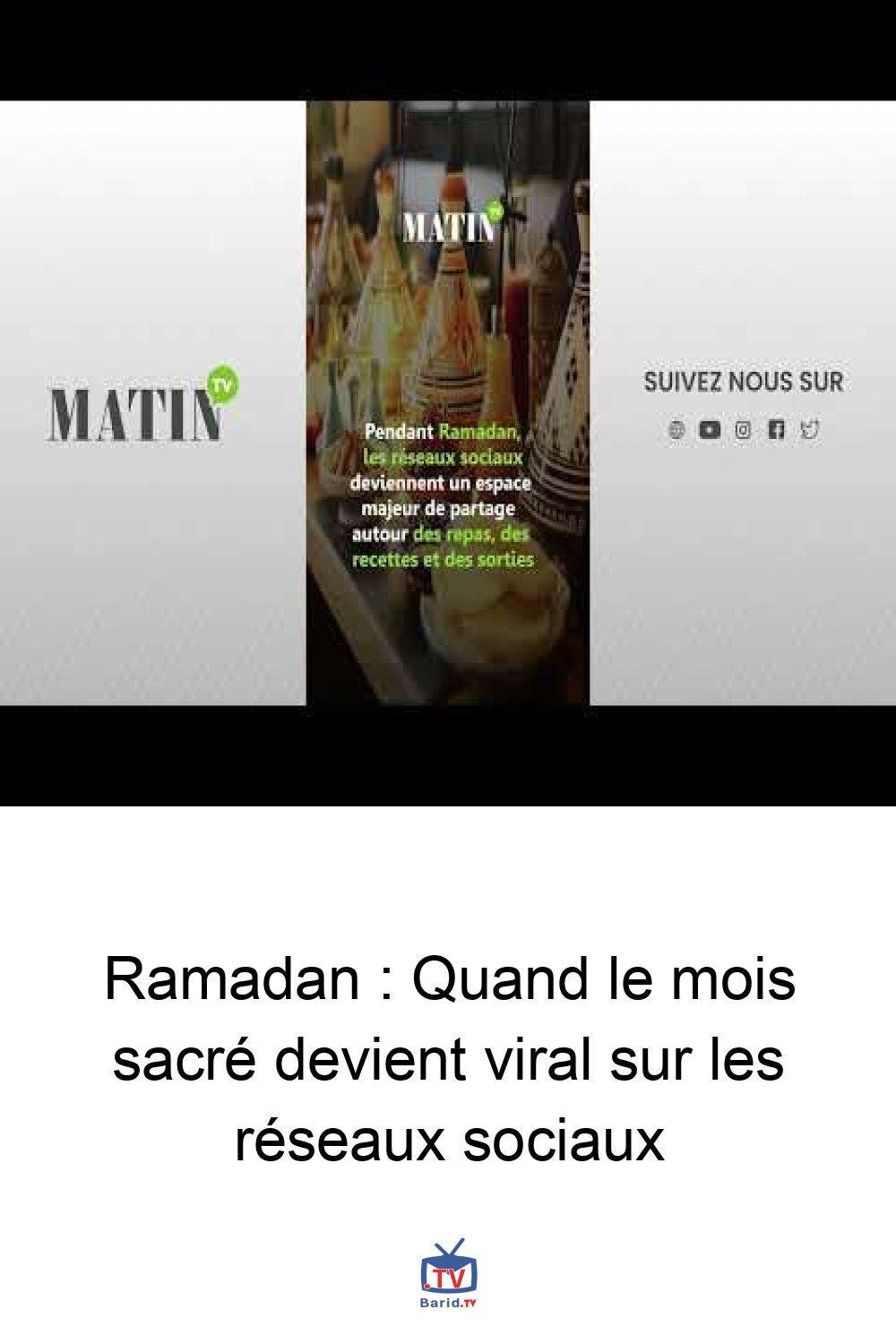 Ramadan : Quand le mois sacré devient viral sur les réseaux sociaux 4 Pinterest Hidden