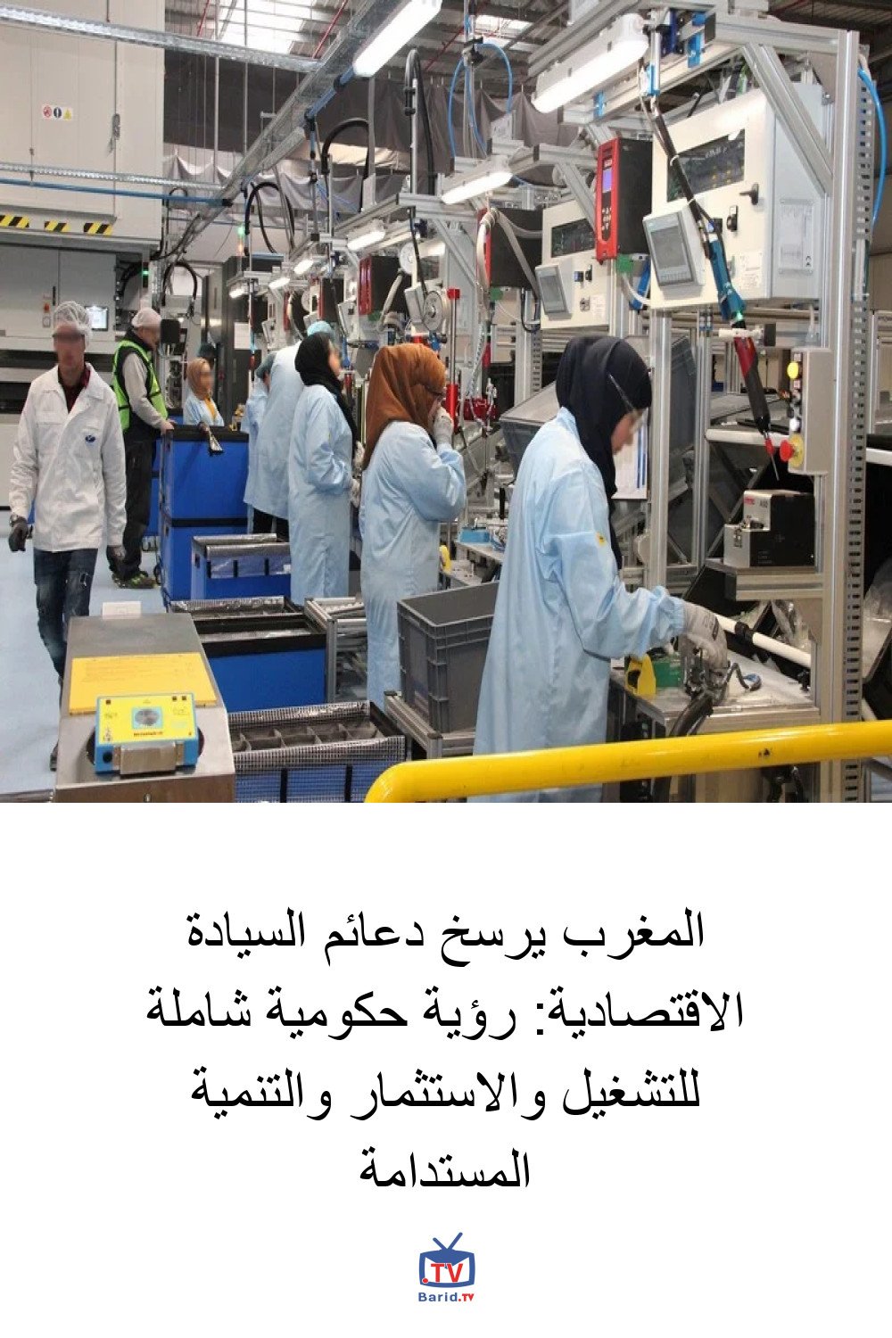 المغرب يرسخ دعائم السيادة الاقتصادية: رؤية حكومية شاملة للتشغيل والاستثمار والتنمية المستدامة 4 Pinterest Hidden