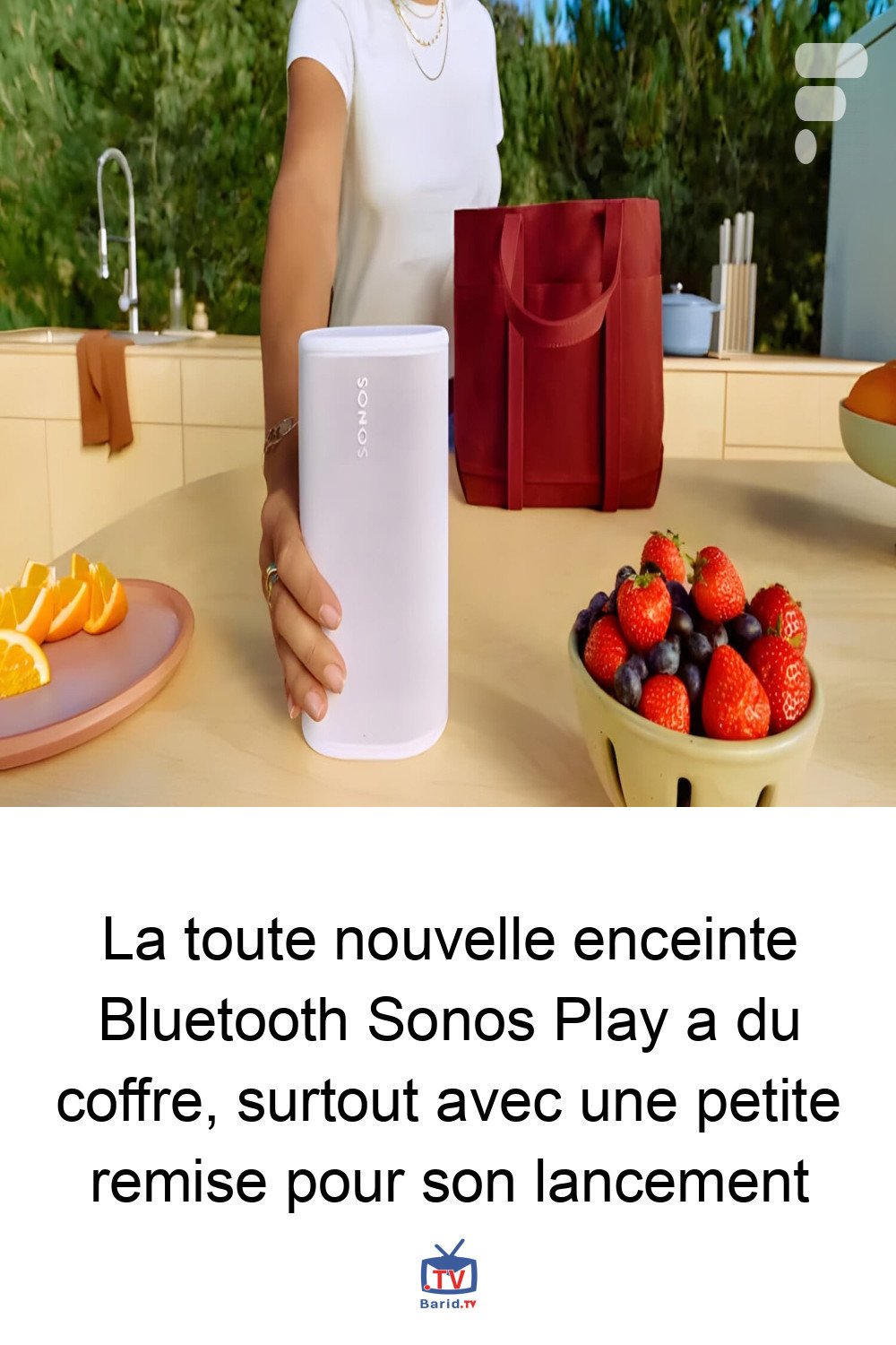 La toute nouvelle enceinte Bluetooth Sonos Play a du coffre, surtout avec une petite remise pour son lancement 4 Pinterest Hidden