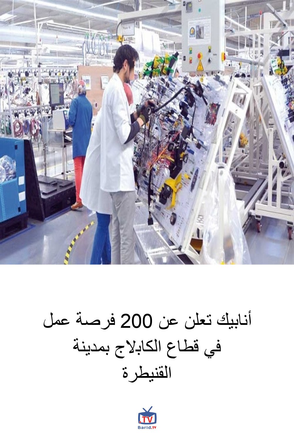 أنابيك تعلن عن 200 فرصة عمل في قطاع الكابلاج بمدينة القنيطرة 4 Pinterest Hidden