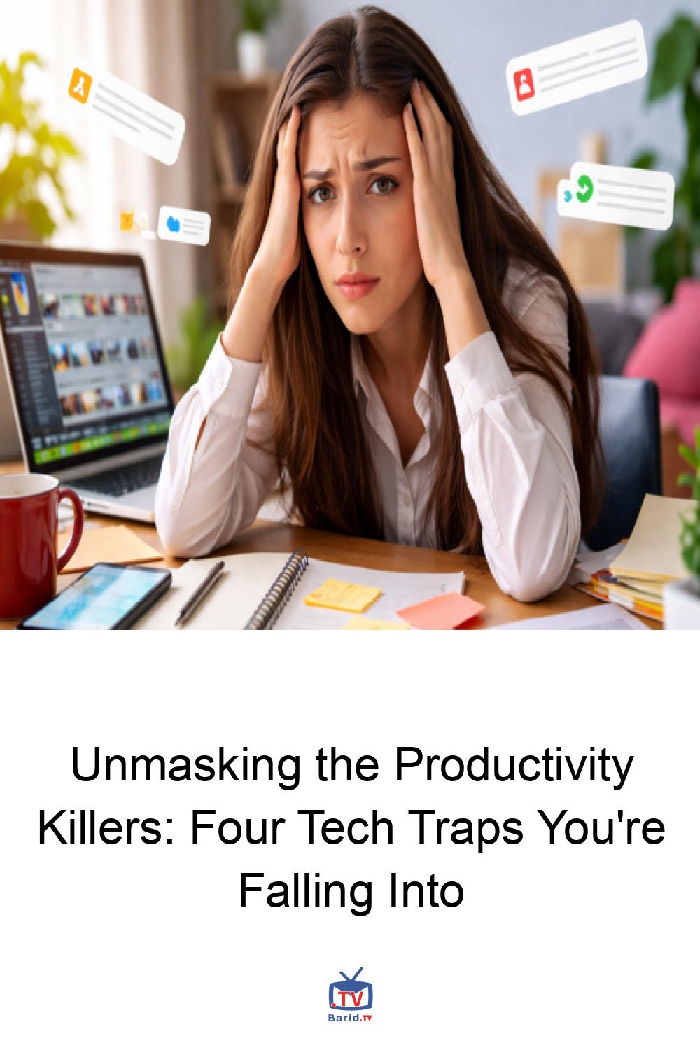 Unmasking the Productivity Killers: Four Tech Traps You're Falling Into 4 Pinterest Hidden