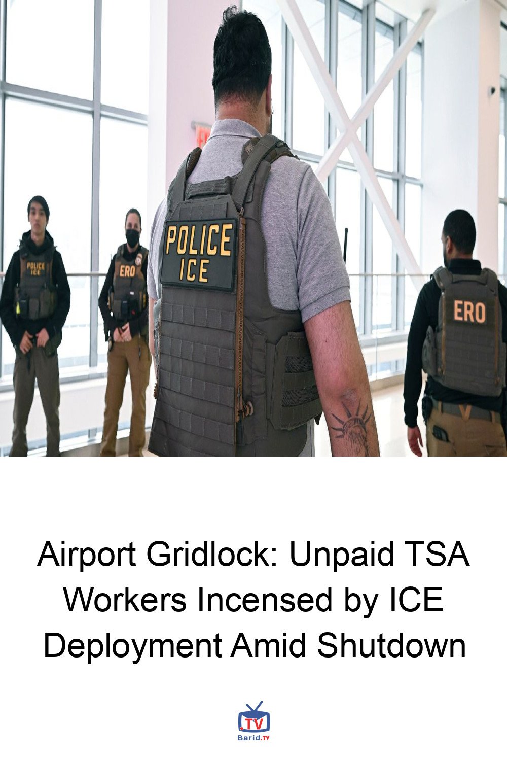 Airport Gridlock: Unpaid TSA Workers Incensed by ICE Deployment Amid Shutdown 4 Pinterest Hidden