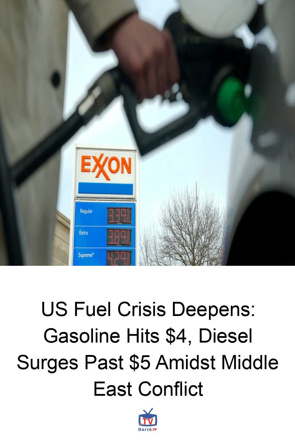 US Fuel Crisis Deepens: Gasoline Hits $4, Diesel Surges Past $5 Amidst Middle East Conflict 4 Pinterest Hidden