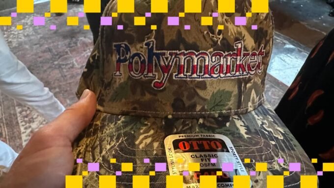 A digital interface of Polymarket showing trading volumes for U.S.-Iran conflict predictions.