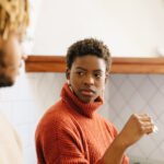 Relationship Reality Check: Are Your Standards Helping or Hurting Your Love Life? 2 A couple communicating or a visual metaphor for balancing expectations in a relationship.