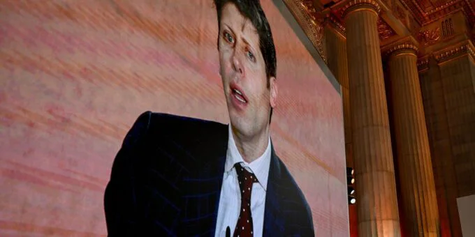 Sam Altman's Shifting Sands: Navigating the Future of AI 10 Sam Altman leading a discussion on AI strategy