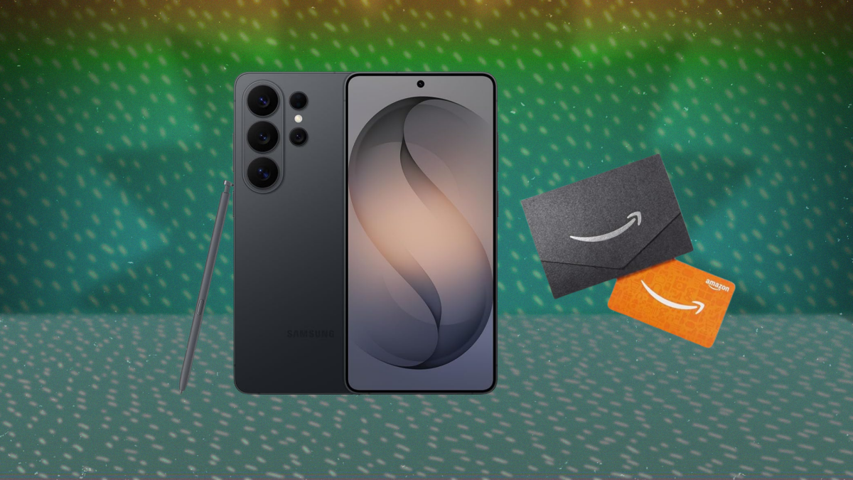 Unlock Unbeatable Value: Pre-Order the Samsung Galaxy S26 Ultra and Score a $200 Amazon Gift Card 3 Samsung Galaxy S26 Ultra smartphone with an S Pen, showcasing its large display and camera system, alongside an Amazon gift card.