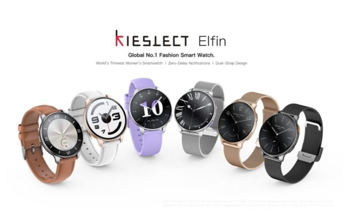 Découvrez la Kieslect Elfin, la smartwatch ultra-fine (6.7mm) et élégante, lancée au Maroc pour les femmes actives. Suivi santé complet, appels Bluetooth et 10 jours d'autonomie.