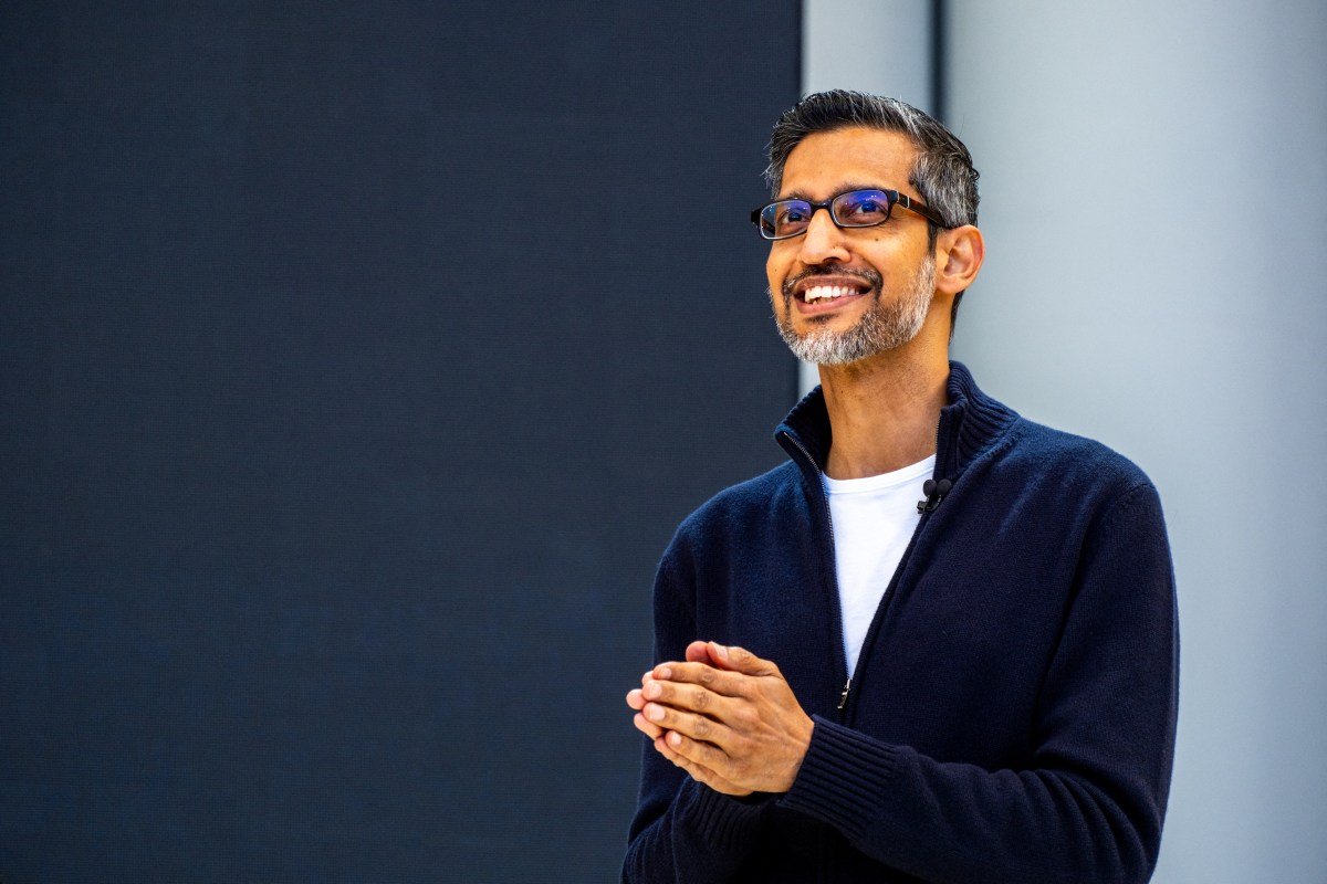 Google CEO Sundar Pichai Lands Staggering $692M Pay Package Amidst Founders' Miami Real Estate Spree 3 Sundar Pichai, CEO of Google and Alphabet, with a backdrop representing technology and finance.