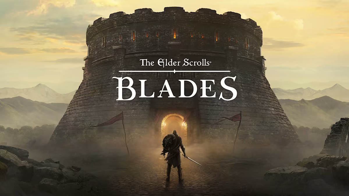 The Sun Sets on Tamriel's Mobile Frontier: The Elder Scrolls: Blades Shuts Down 1 The Elder Scrolls: Blades game logo with a notification of server shutdown