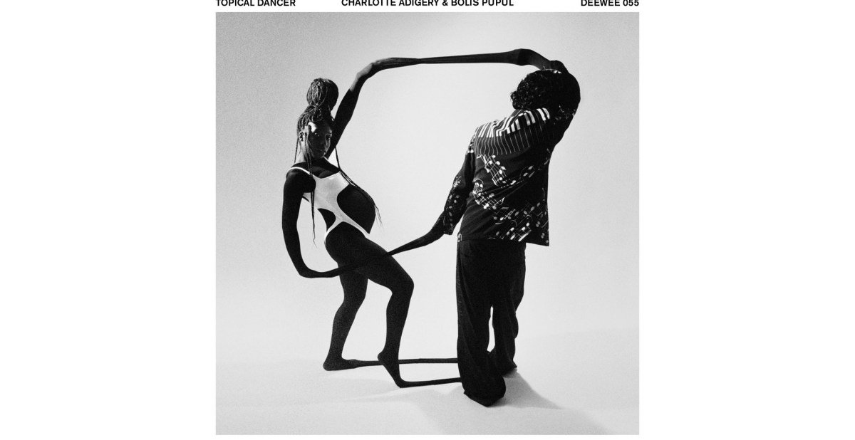 Album cover for Charlotte Adigéry & Bolis Pupul's 'Topical Dancer'