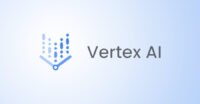 Illustration of a security blind spot in Google Cloud's Vertex AI, with data flowing out and an AI agent icon.