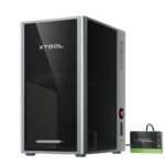 xTool F2 Ultra dual-laser engraver showcasing its compact design and engraving capabilities