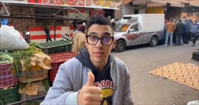 Portrait d'Abdelilah El Hajout, connu sous le pseudonyme 'Abdelilah Moul Hout', au centre de l'actualité judiciaire à Marrakech.