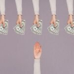 Illustration of AI agents engaging in a digital marketplace transaction, symbolizing autonomous commerce.