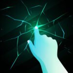 AI-driven cybersecurity threat landscape with network detection and response (NDR) protecting data.