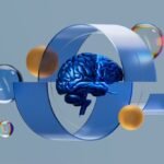 An AI interface filtering out numerous small decision icons, leaving only a few key strategic decisions for a founder to focus on.