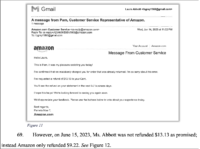 amazon $309 million settlement returns