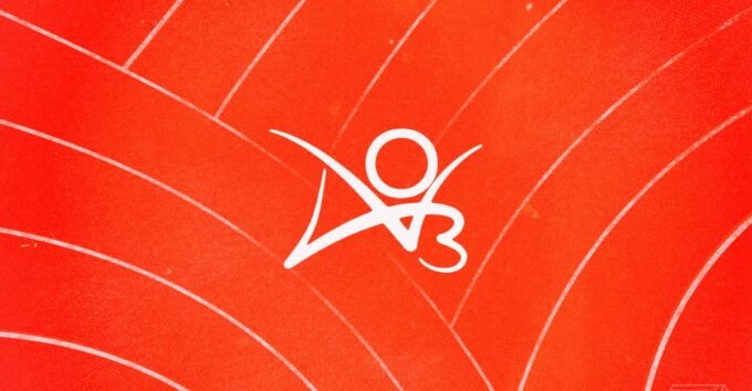 Illustration of the Archive of Our Own (AO3) logo, possibly with a subtle nod to its beta status or a celebratory design.