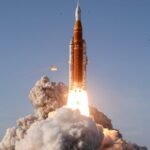 NASA's Artemis II rocket launching from the Kennedy Space Center on Wednesday, April 3, 2026.