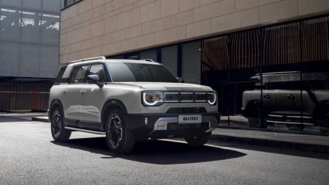 BAIC BJ30e, SUV hybride, Maroc, Comicom, véhicule électrifié, automobile, technologie, puissance, autonomie, design, sécurité, off-road