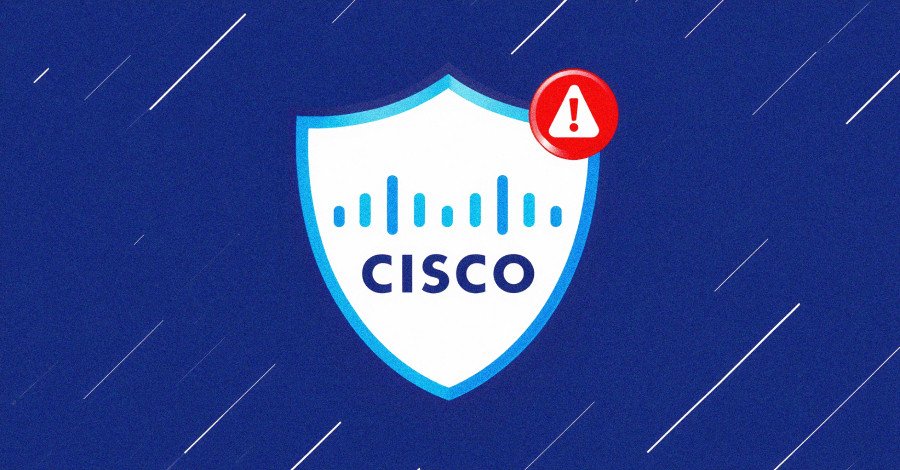 Cisco logo with a padlock, symbolizing security patches and vulnerability fixes.