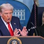 صورة تجمع رموزاً للسياسة الأمريكية والإيرانية والفرنسية، تعكس التنوع في الأخبار الدولية.