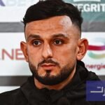 حمزة الموساوي لاعب نهضة بركان وشعار الكاف