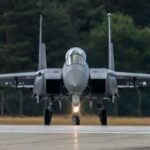 حطام طائرة مقاتلة أمريكية من طراز إف-15 إي سترايك إيغل